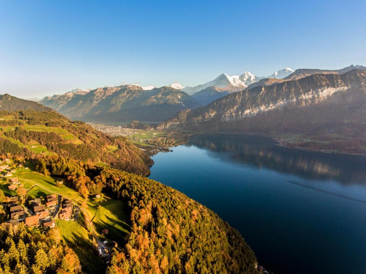 Apartment Enzian Mit Mitbenutzung Spa & Wellness - Griwa Rent Ag Beatenberg Eksteriør billede